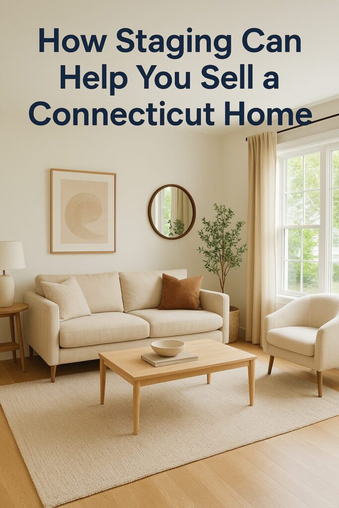 How Staging Can Help You Sell a Connecticut Home