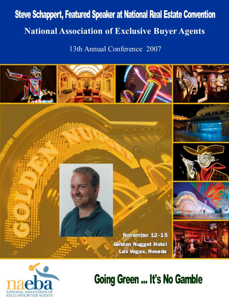 Schappert Featured Speaker at National Real Estate Convention