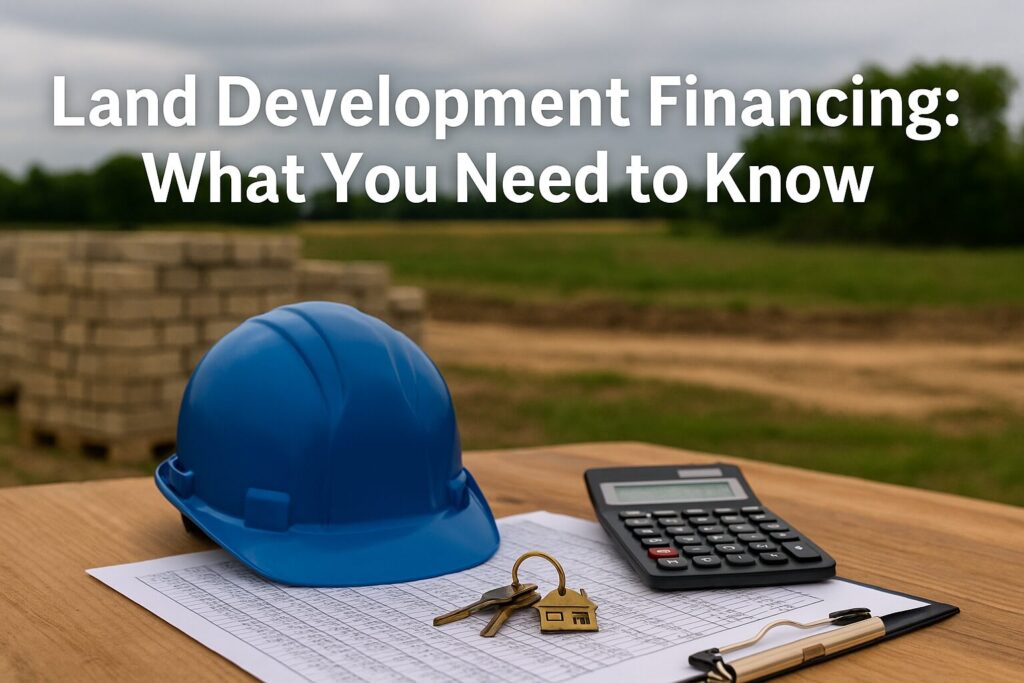 Land Development Financing: What You Need to Know