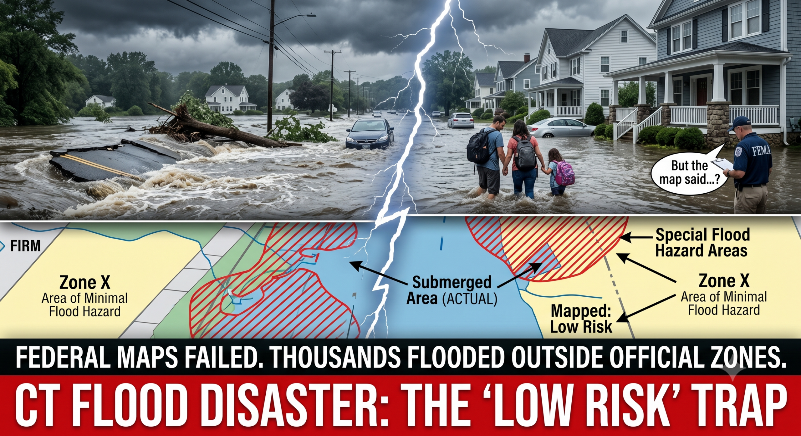 FEMA’s Flawed Maps: Why Hundreds of CT Homes Flooded Outside of Official "Flood Zones"